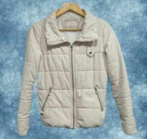 Abrigos y chaquetas de mujer beige Bershka