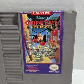 Chip N Dale Rescue Rangers Nintendo NES Original Aut&eacute;ntico Juego Probado!