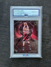 2024-25 Panini Silhouette Matas Buzelis #89 PSA 10 Auto Rookie RC 