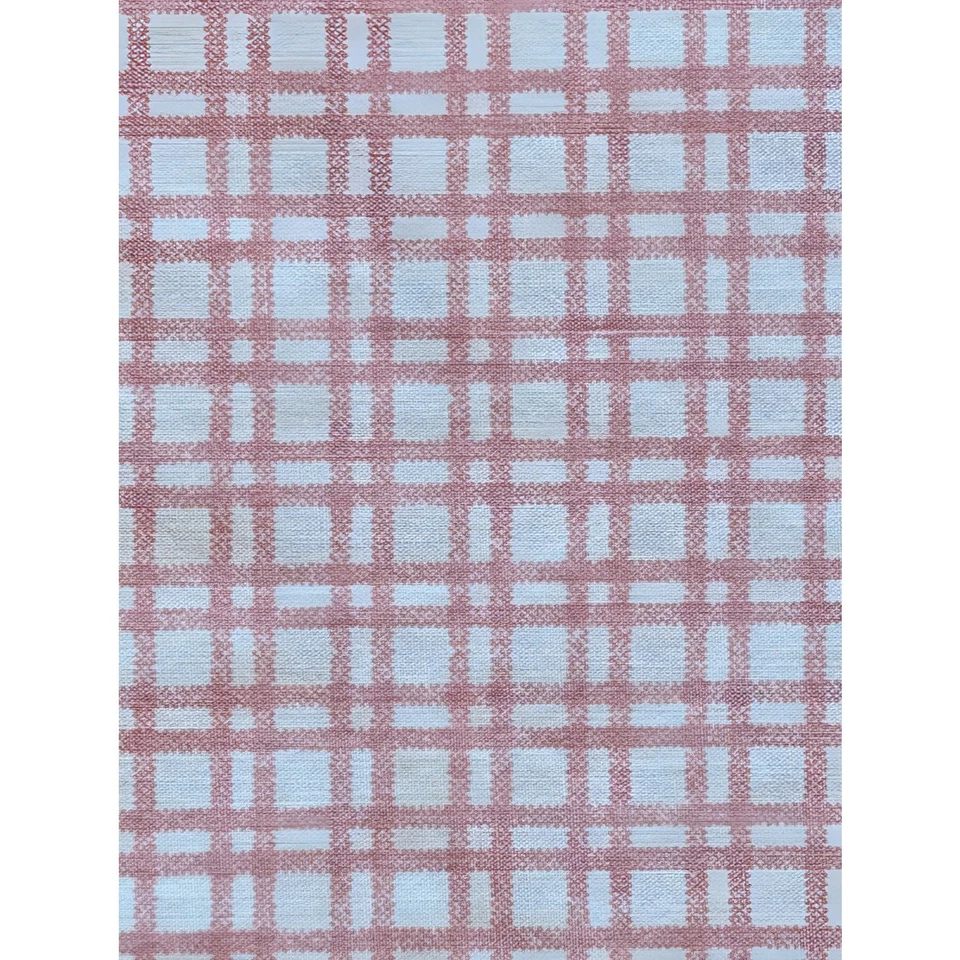 Par de fundas de almohada estándar Martha Stewart rosa malva a cuadros con volantes núcleo de cabaña Foto 3 de 3