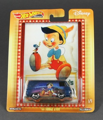 Hot Wheels 2018 Disney Pinocchio ´66 Dodge A100 FYN87 RealRider 1/64