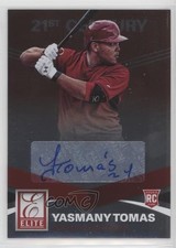 2015 Panini Elite Signatures 21st Century Yasmany Tomas #3 Auto 8q4