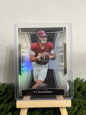 2025 Leaf Metal Ty Simpson #168 Silver Prismatic /149 (RC)