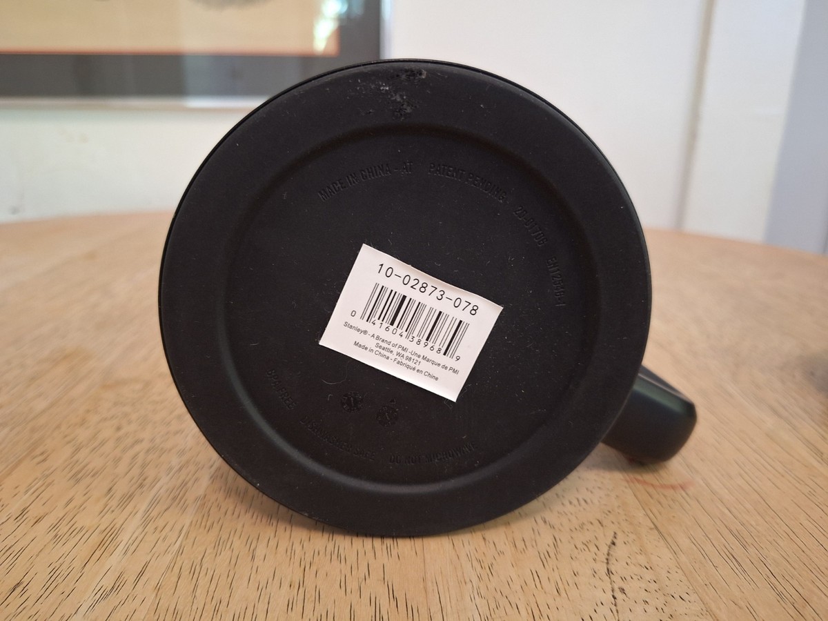 Stanley Stainless Steel Admiral's Black Mug, 20 oz. New