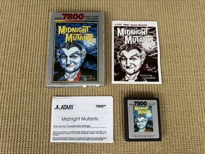 Midnight Mutants ATARI 7800 getestet komplett RAR verpackt mit 2 Anleitungen Französisch
