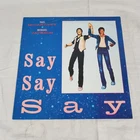 Paul McCartney & Michael Jackson Say Say Say 1983 Vinyl Record 12” The Beatles