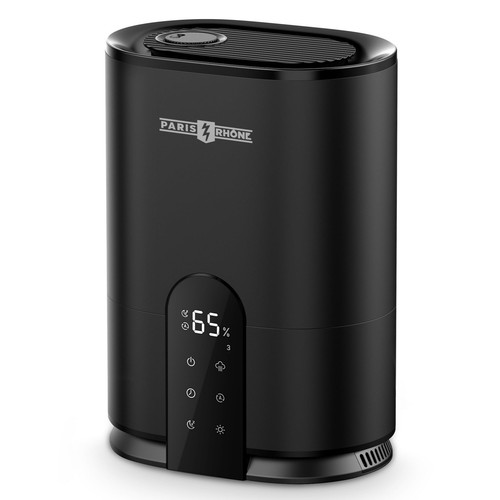 PARIS RHÔNE Cool Mist Ultrasonic Humidifier, 4L w/Humidstat, Black (Open Box) - Picture 1 of 7