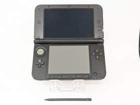 B487 Nintendo 3DS LL XL console Red x Black NDS Japan w/pen x