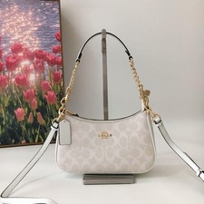 COACH CA548 Teri Shoulder Bag In Signature Canvas New outlet from Japan