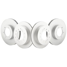 Front & Rear Brake Disc Rotors for 4 Runner Lexus GX470 Toyota 4Runner 2003-2009
