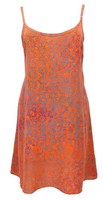 Boho Strandkleid, Minikleid, Sommerkleid, TräGerkleid - Orange