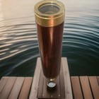 Ross London Monocular Spyglass Telescope Brass & Wood Vintage Ship Scope — photo 4