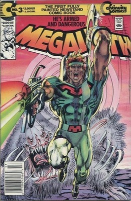 Megalith #3 (Newsstand) VG; Continuity | low grade - Neal Adams - w/Bag+Board