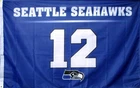 SEATTLE SEAHAWKS 12TH MAN 3X5 FLAG