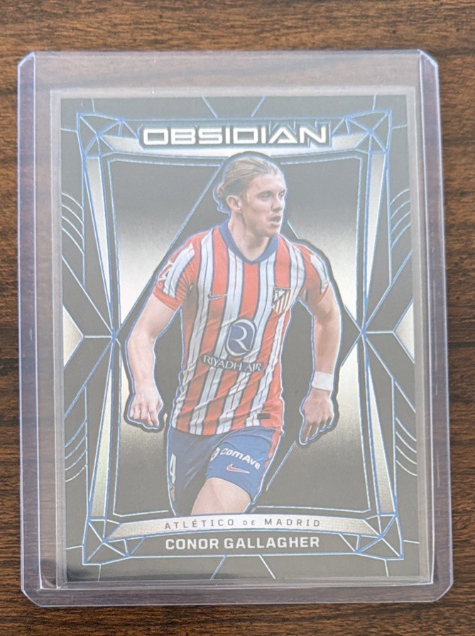 Conor Gallagher 2024-25 Panini Obsidian Base Electric Etch Blue /20 #25