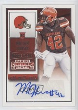 2015 Panini Contenders Rookie Ticket Malcolm Johnson #268 Auto 0c2