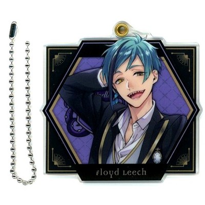 Floyd Leech Disney Twisted Wonderland Trading Slide Keychain Vol.5 Japan U340