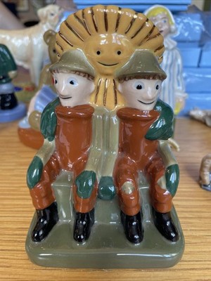 Wade 'Bill And Ben With Little Weed' Ltd Ed /500with Gold Edged Petals Perfect