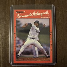1990 Donruss Fernando Valenzuela #625 Los Angeles Dodgers NM-MINT 