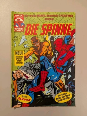 Marvel-Die Spinne Heft 51 - Condor Verlag-1980-1996 - Bilder dienen dem Zustand  - Bild 1 von 4