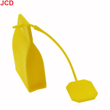 JCD Silicone Tea Infuser Bag Reusable Safe Loose Leaf Tea Bags Strainer Filter f