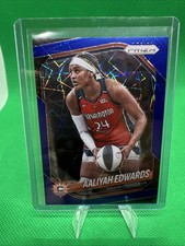 2025 WNBA PRIZM AALIYAH EDWARDS #94 BLUE VELOCITY CONNECTICUT SUN