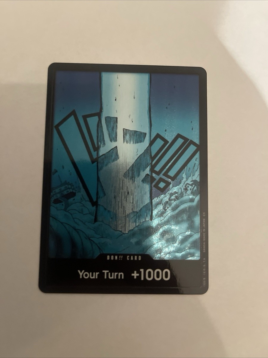 DON!! Card Knock Up Stream from the Skypiea OP-15 One Piece TCG | eBay
