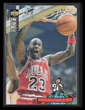 1994-95 Upper Deck Collector's Choice Michael Jordan #402 World Of Trivia