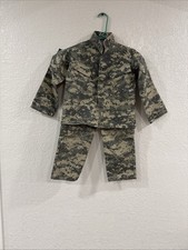 Youth Boys Trooper Military Army Clothing Set Fatigues Size 6 2 Piece 