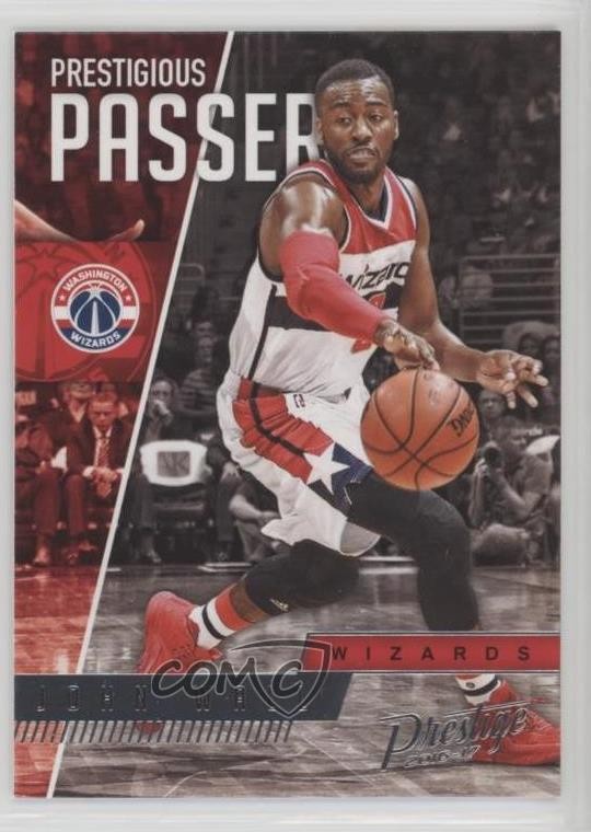 2016-17 Panini Prestige Prestigious Passers John Wall #3 o6n