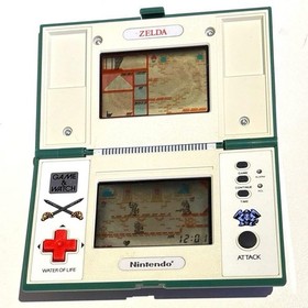 Nintendo Game & Watch Zelda ZL-65 Multi Screen North American Ver Tested