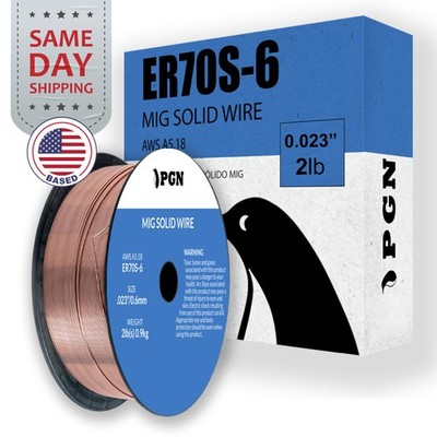ER70S-6 .023'' (0.6 mm) - 2-Lb - Mild Steel MIG Welding Wire