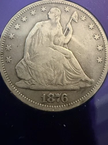 1876-S Seated Liberty Half Dollar — photo from another recent sale