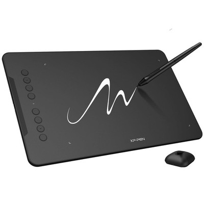 Updated Deco 01 V3 Drawing Tablet-16384 Levels of Pressure Battery-Free Stylu...