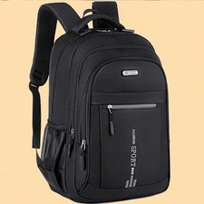 40L Backpack Oxford Waterproof Large Travel Rucksack School Shoulder Bag