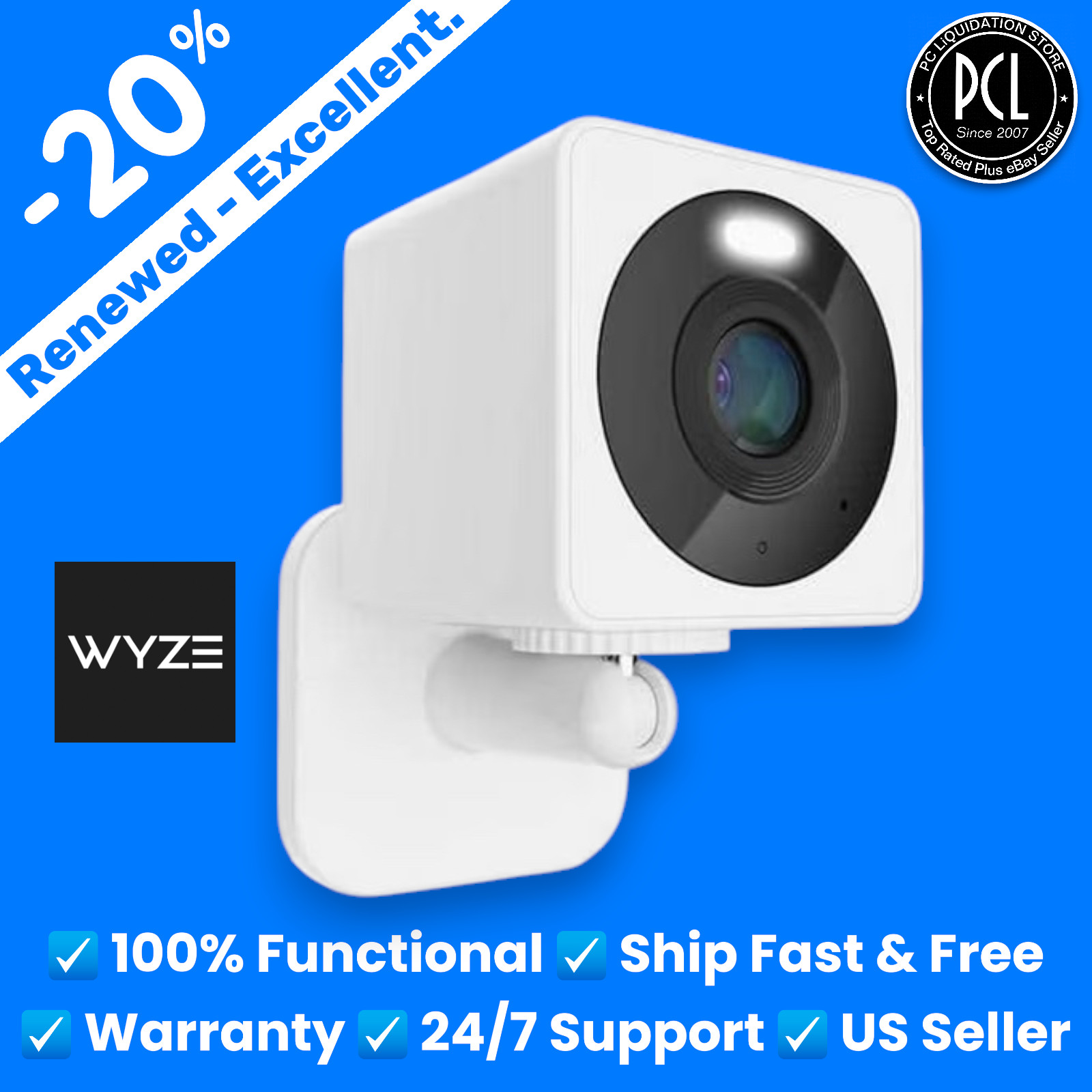 ✅ Wyze Cam OG Indoor Outdoor 1080p WiFi Smart Home Security Camera ✅