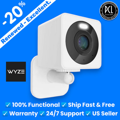   Wyze Cam OG Indoor Outdoor 1080p WiFi Smart Home Security Camera  