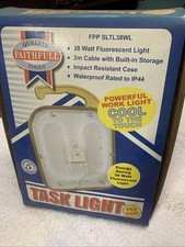 Faithfull Power Plus Task Light with Power Take-Off 38W 110V FPPSLTL38IM