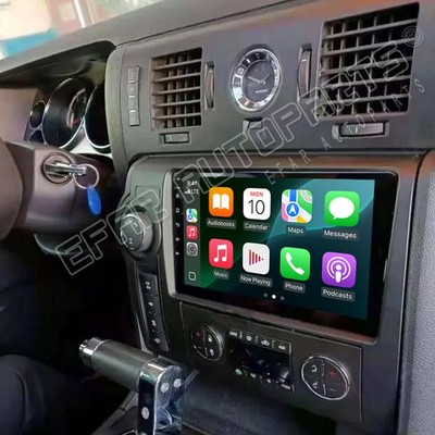 4+64GB FOR HUMMER H2 2008-2009 CARPLAY ANDROID 15.0 GPS WIFI RADIO STEREO +CAM
