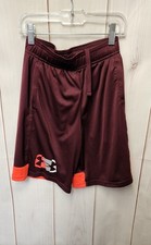 Under Armour Boy's Size 10/12 Maroon Shorts