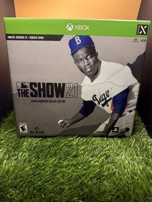 MLB The Show 21 Jackie Robinson Deluxe Edition (Xbox One Series X|S, 2021) NEW