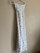 Anthropologie Show Me Your Mumu Dress Floral White Women Size S Formal Wedding