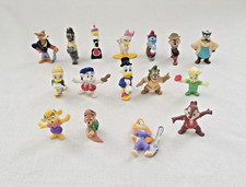 Lot of 16 Kellogg Co 1991 "The Disney Afternoon" PVC figures read / see photos
