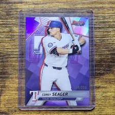 2025 Bowman's Best Corey Seager Purple Refractor /250 (+ Base and refractor)