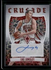 2023 Panini Phoenix Basketball White Lazer Luc Longley #CS-LUC