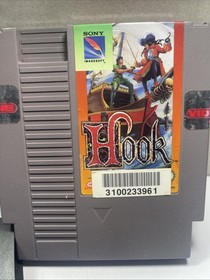 Hook -- NES Nintendo Original 1992 Classic Peter Pan Game CLEANED & TESTED