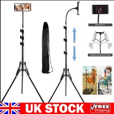 170CM Tall Flexible Phone Tripod with Gooseneck Heavy Duty Phone Tripod Stand