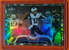2013 Topps Chrome Camo Refractor Tom Brady #50 /499 - See Video!