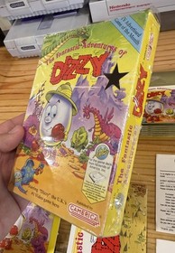 The Fantastic Adventures of Dizzy - Nintendo NES (CIB+)