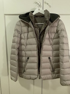 Qs by S Oliver Damen Jacke, Beige Größe 34 